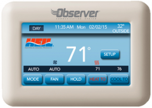 observer thermostat